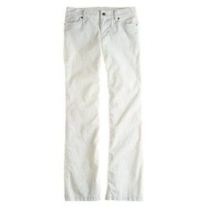 J. Crew Women's Straight Leg Pants - Cream